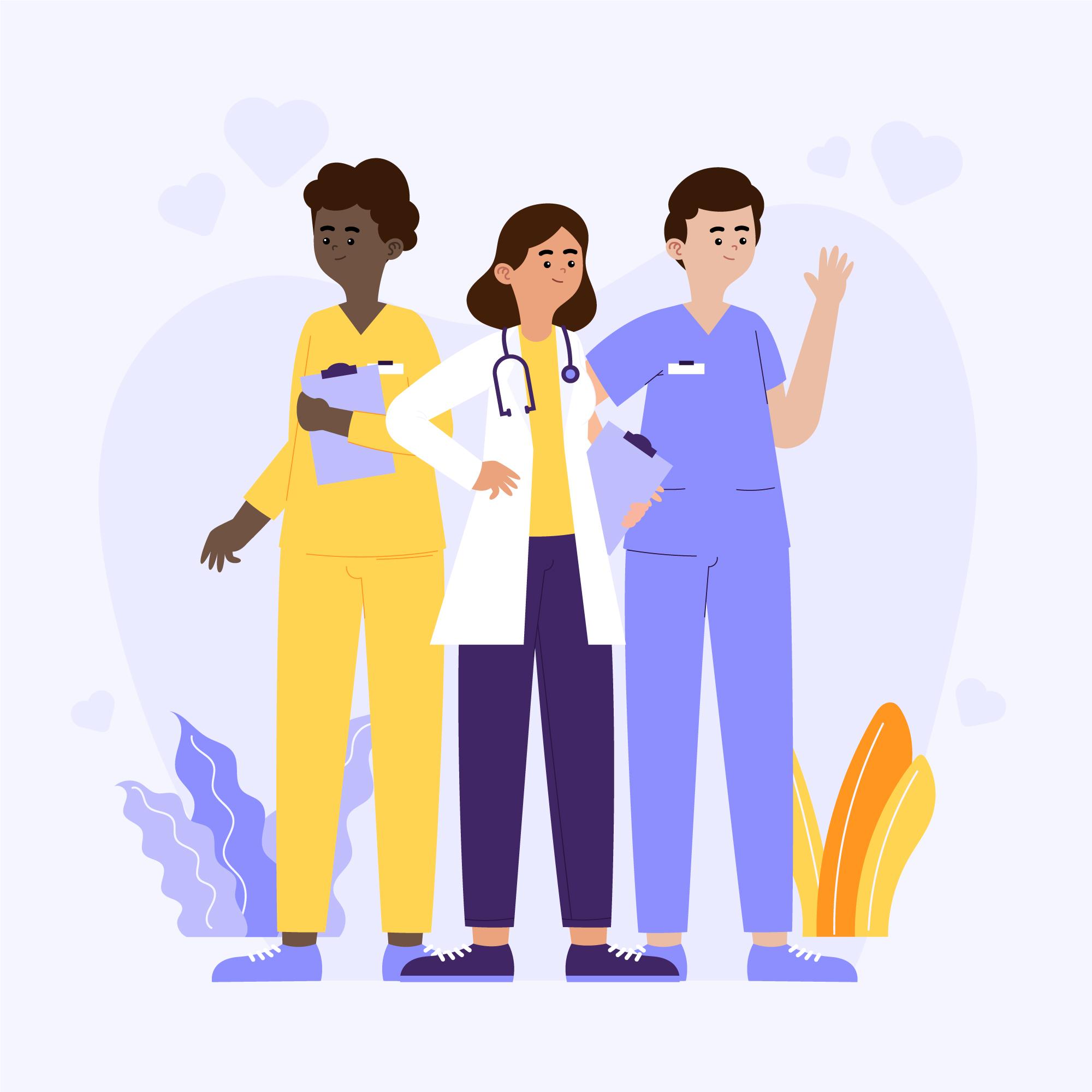 Pflegestarter - Illustration